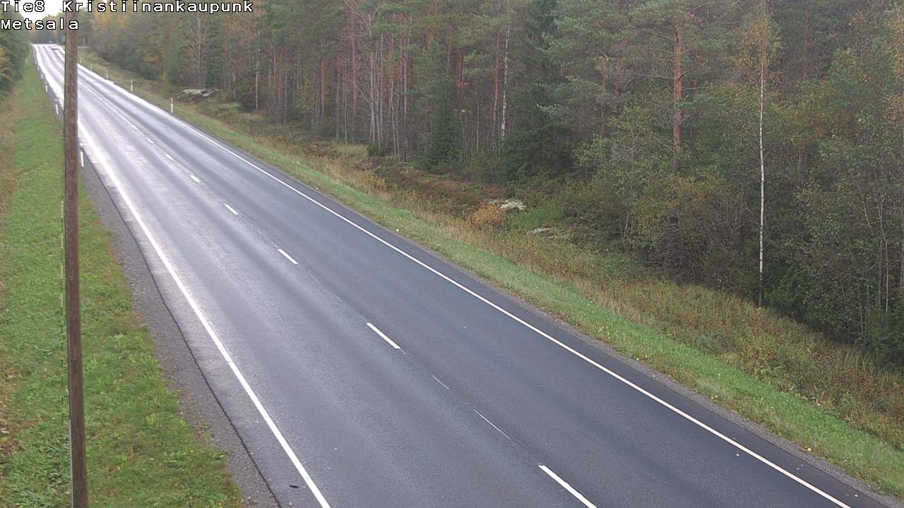 Kelikamerat Kuva Tie 8 Kristiinankaupunki, Metsälä, Kristiinankaupunki, Pohjanmaa