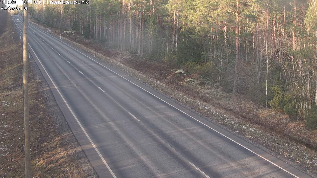 Kelikamerat Kuva Tie 8 Kristiinankaupunki, Metsälä, Kristiinankaupunki, Pohjanmaa
