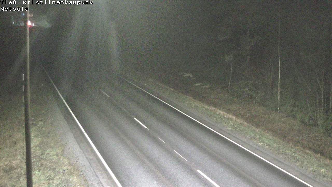 Weather Camera Image Väg 8 Kristinestad, Ömossa, Kristiinankaupunki, Pohjanmaa