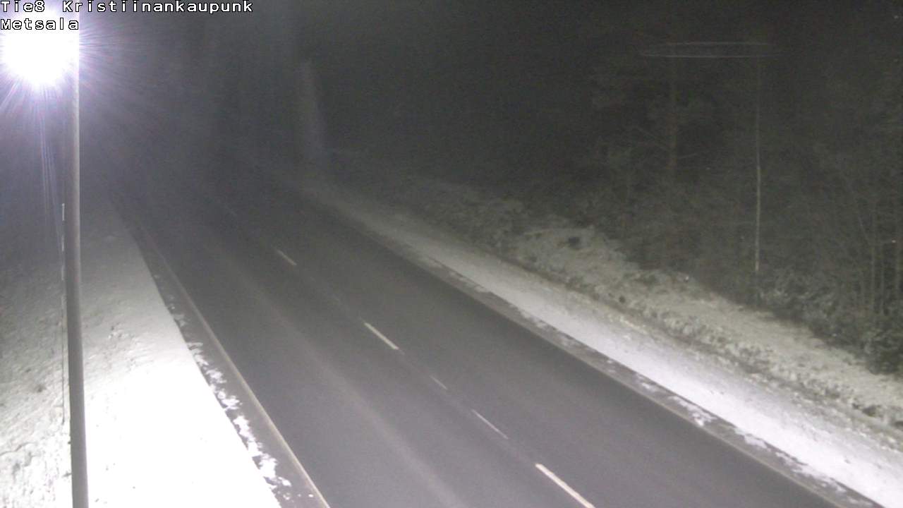 Weather Camera Image Väg 8 Kristinestad, Ömossa, Kristiinankaupunki, Pohjanmaa