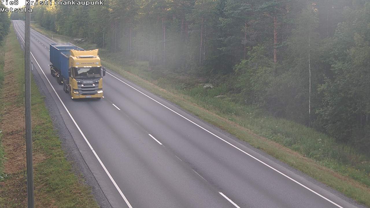 Kelikamerat Kuva Tie 8 Kristiinankaupunki, Metsälä, Kristiinankaupunki, Pohjanmaa