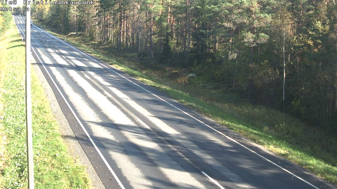 Weather Camera Image Road 8 Kristiinankaupunki Metsälä, Kristiinankaupunki, Pohjanmaa