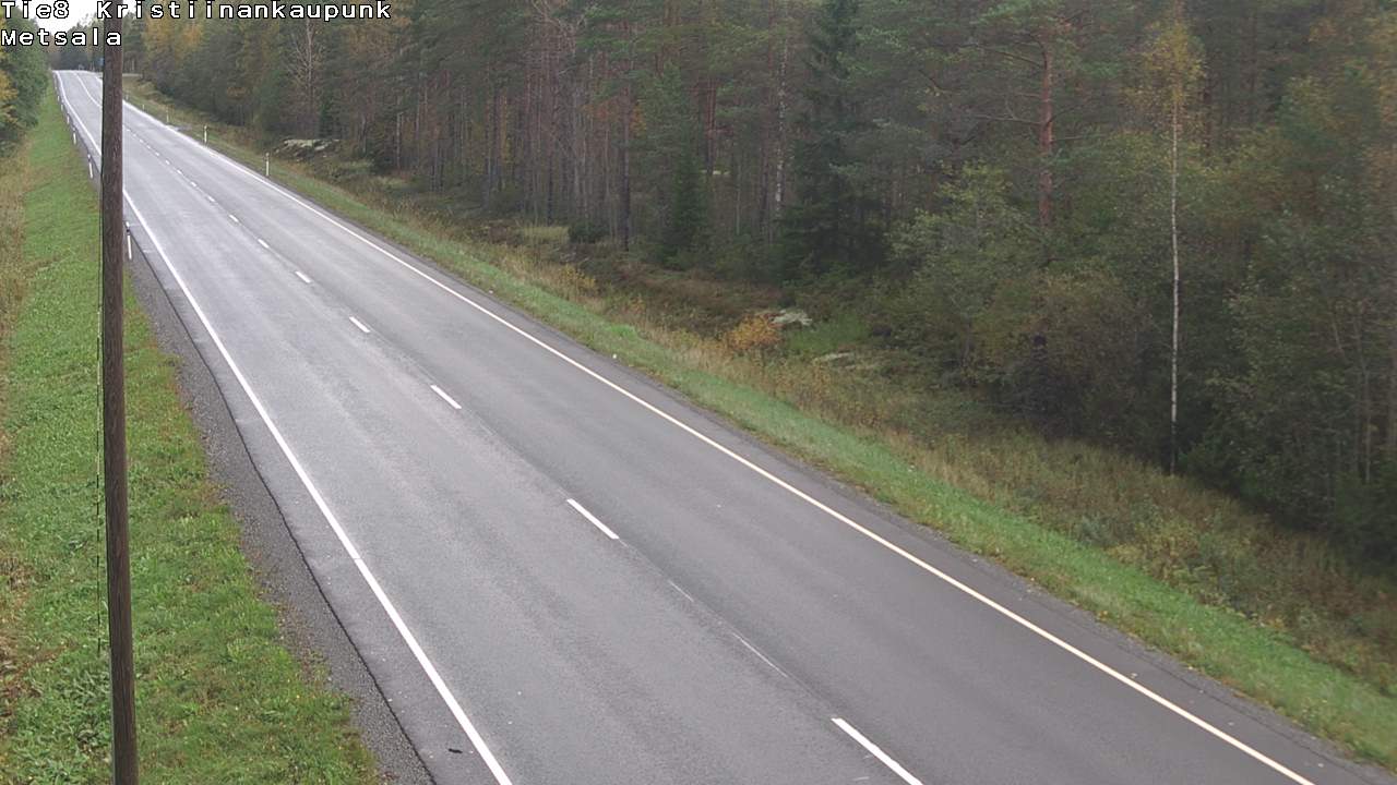 Kelikamerat Kuva Tie 8 Kristiinankaupunki, Metsälä, Kristiinankaupunki, Pohjanmaa