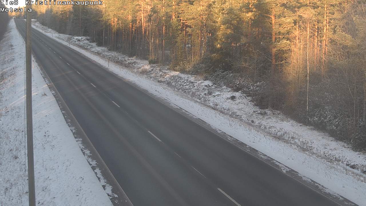 Kelikamerat Kuva Tie 8 Kristiinankaupunki, Metsälä, Kristiinankaupunki, Pohjanmaa