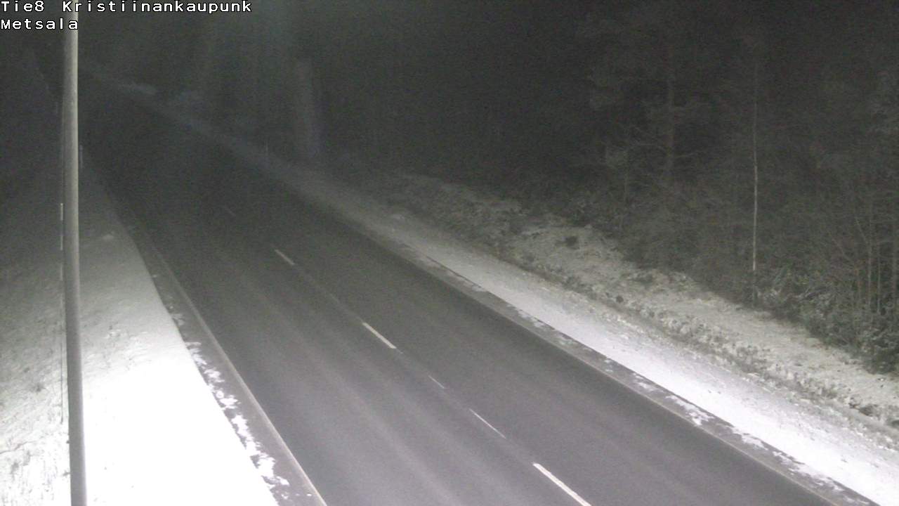 Weather Camera Image Road 8 Kristiinankaupunki Metsälä, Kristiinankaupunki, Pohjanmaa