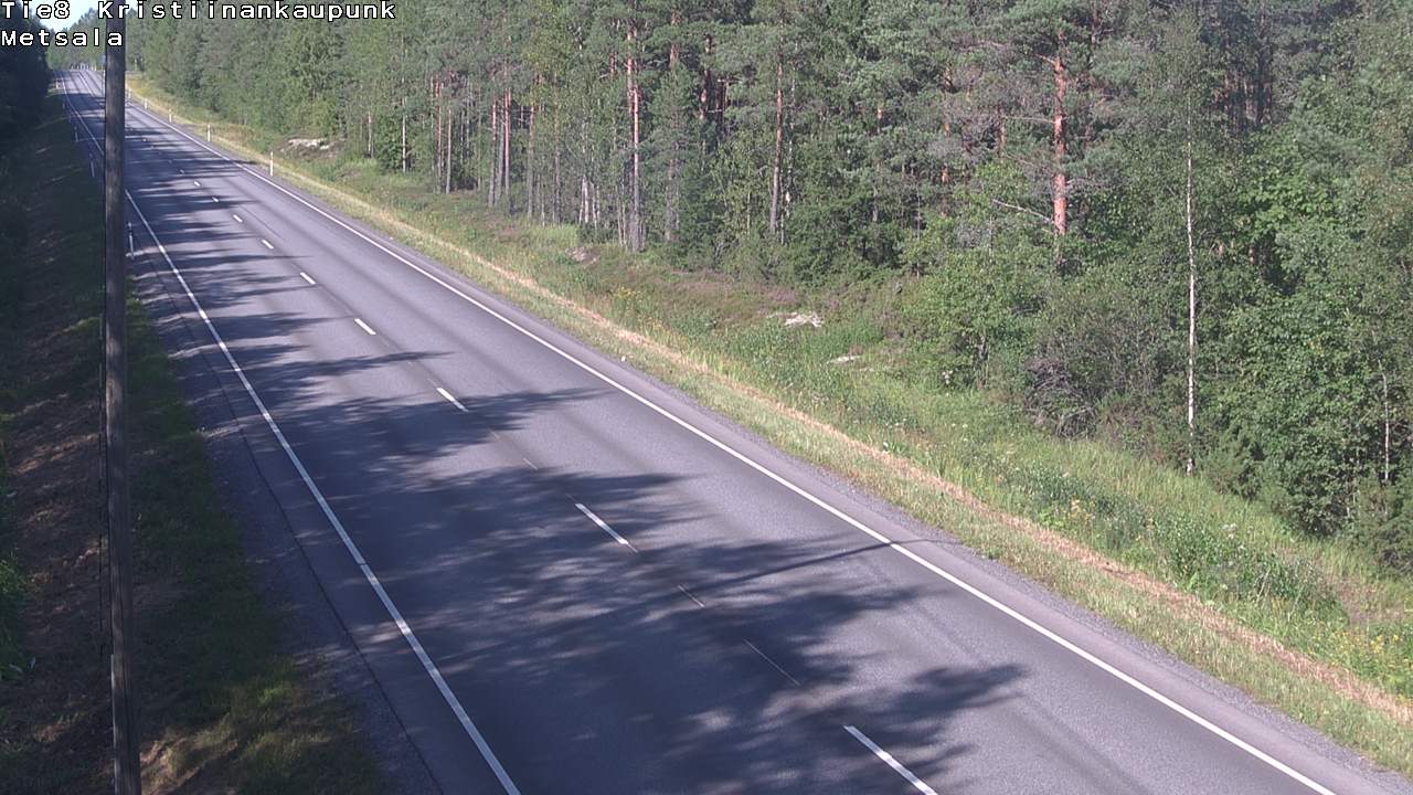 Kelikamerat Kuva Tie 8 Kristiinankaupunki, Metsälä, Kristiinankaupunki, Pohjanmaa