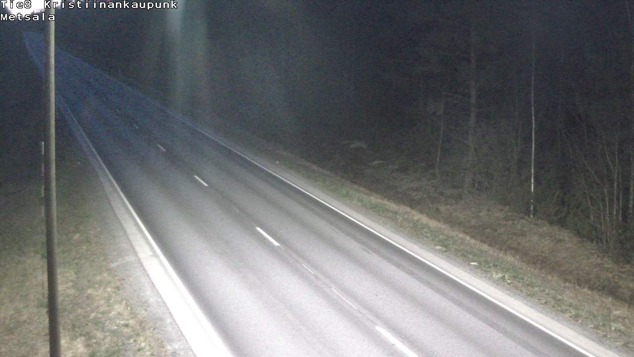 Weather Camera Image Väg 8 Kristinestad, Ömossa, Kristiinankaupunki, Pohjanmaa