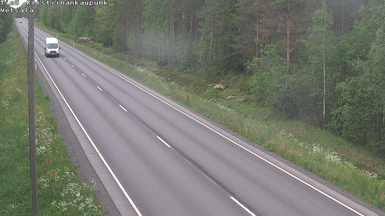 Kelikamerat Kuva Tie 8 Kristiinankaupunki, Metsälä, Kristiinankaupunki, Pohjanmaa
