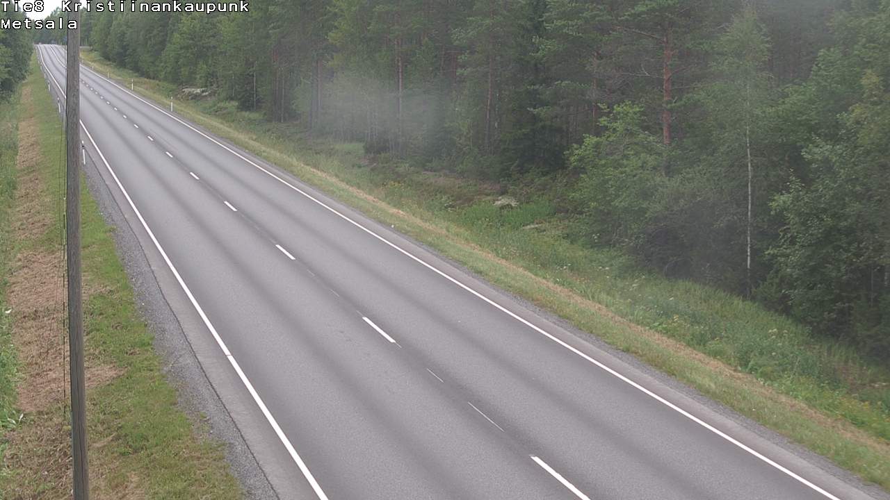 Kelikamerat Kuva Tie 8 Kristiinankaupunki, Metsälä, Kristiinankaupunki, Pohjanmaa
