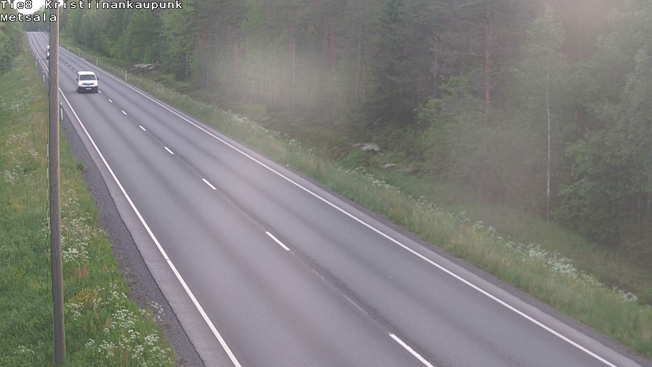 Kelikamerat Kuva Tie 8 Kristiinankaupunki, Metsälä, Kristiinankaupunki, Pohjanmaa
