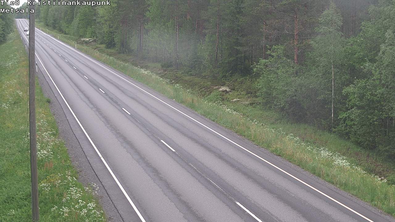 Kelikamerat Kuva Tie 8 Kristiinankaupunki, Metsälä, Kristiinankaupunki, Pohjanmaa