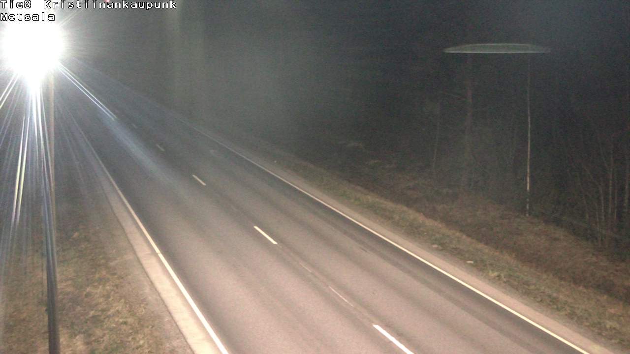 Weather Camera Image Väg 8 Kristinestad, Ömossa, Kristiinankaupunki, Pohjanmaa