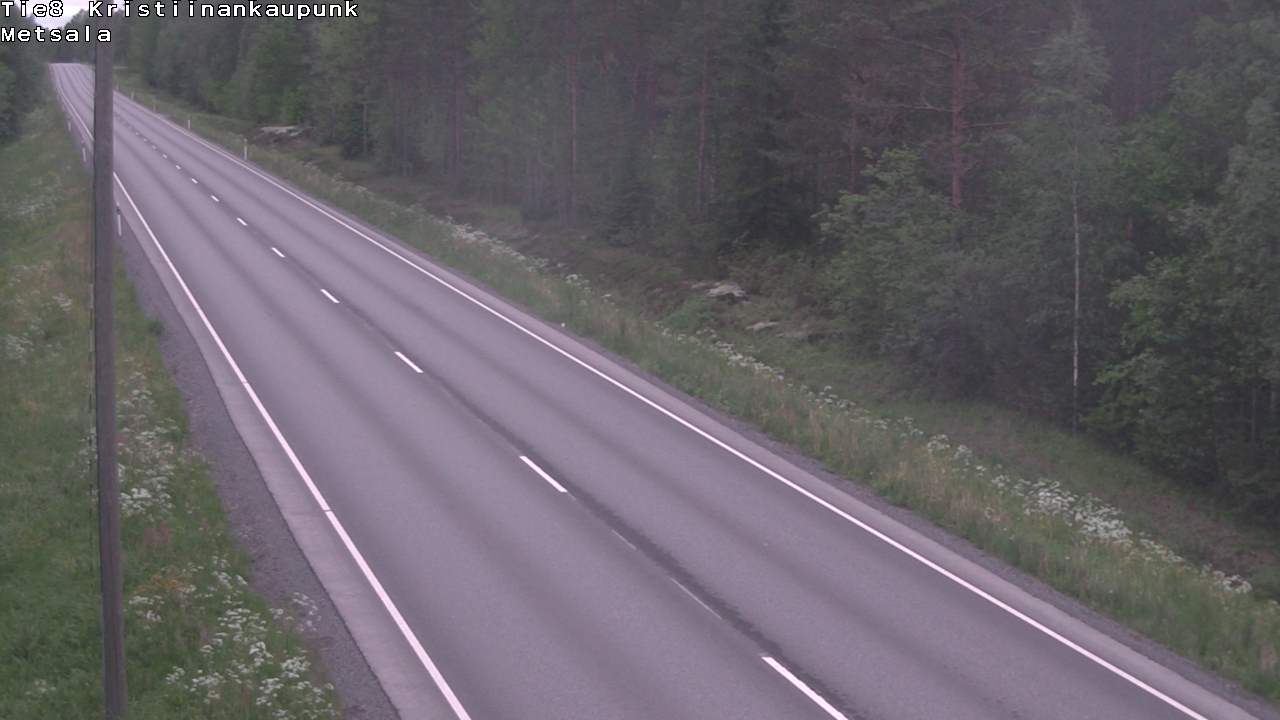 Kelikamerat Kuva Tie 8 Kristiinankaupunki, Metsälä, Kristiinankaupunki, Pohjanmaa