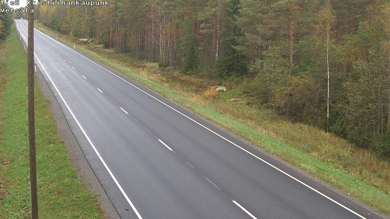 Kelikamerat Kuva Tie 8 Kristiinankaupunki, Metsälä, Kristiinankaupunki, Pohjanmaa