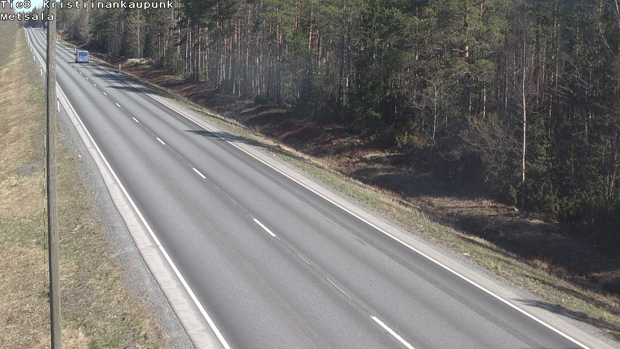 Weather Camera Image Väg 8 Kristinestad, Ömossa, Kristiinankaupunki, Pohjanmaa