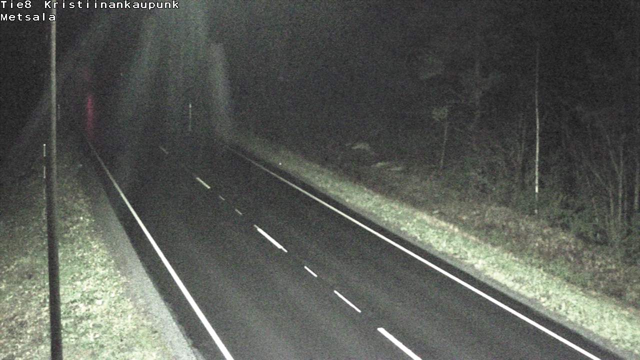 Weather Camera Image Väg 8 Kristinestad, Ömossa, Kristiinankaupunki, Pohjanmaa