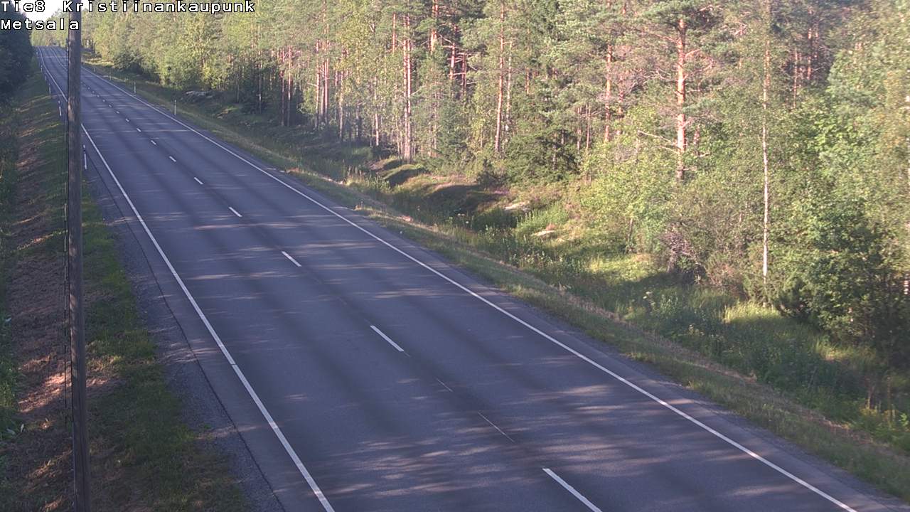 Kelikamerat Kuva Tie 8 Kristiinankaupunki, Metsälä, Kristiinankaupunki, Pohjanmaa