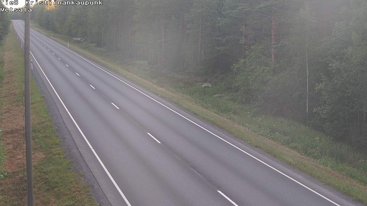 Kelikamerat Kuva Tie 8 Kristiinankaupunki, Metsälä, Kristiinankaupunki, Pohjanmaa