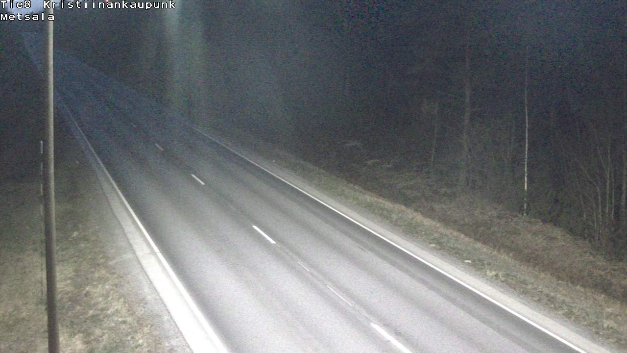 Weather Camera Image Väg 8 Kristinestad, Ömossa, Kristiinankaupunki, Pohjanmaa