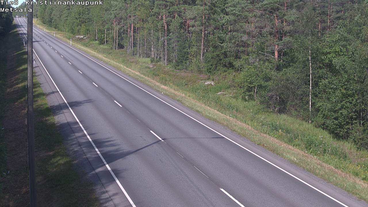 Kelikamerat Kuva Tie 8 Kristiinankaupunki, Metsälä, Kristiinankaupunki, Pohjanmaa
