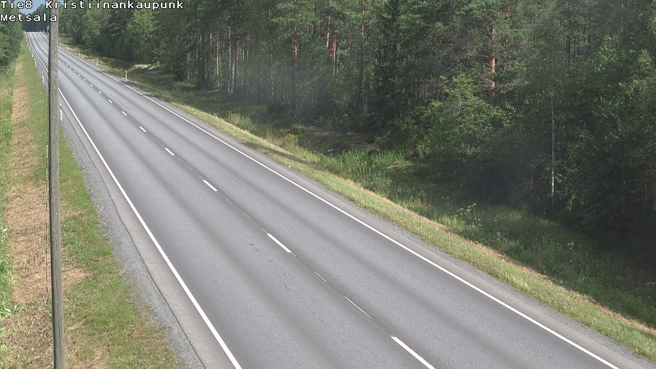 Kelikamerat Kuva Tie 8 Kristiinankaupunki, Metsälä, Kristiinankaupunki, Pohjanmaa