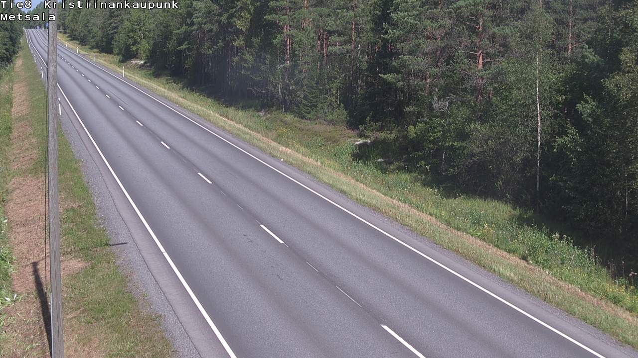 Kelikamerat Kuva Tie 8 Kristiinankaupunki, Metsälä, Kristiinankaupunki, Pohjanmaa