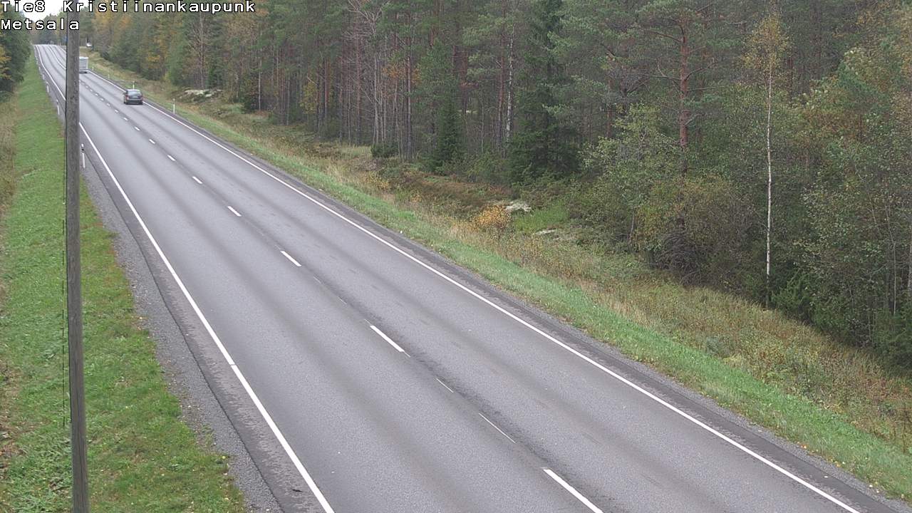 Kelikamerat Kuva Tie 8 Kristiinankaupunki, Metsälä, Kristiinankaupunki, Pohjanmaa