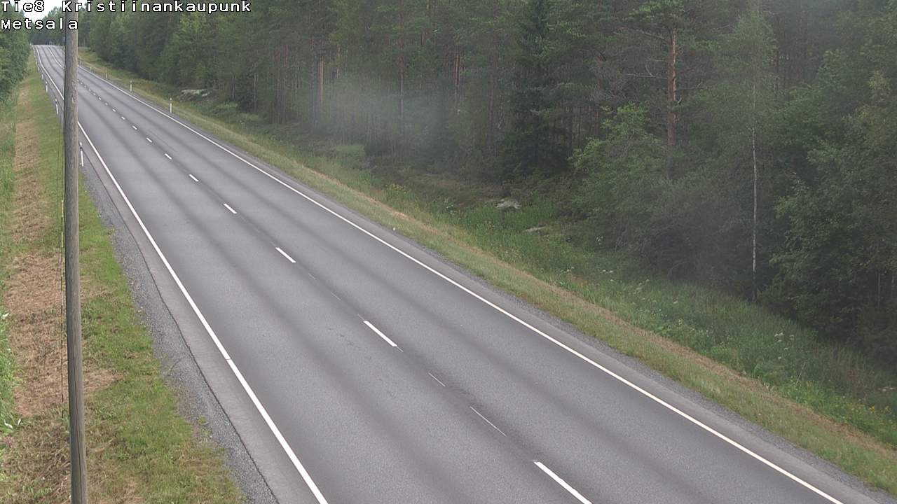 Kelikamerat Kuva Tie 8 Kristiinankaupunki, Metsälä, Kristiinankaupunki, Pohjanmaa
