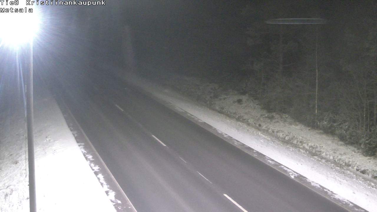 Weather Camera Image Road 8 Kristiinankaupunki Metsälä, Kristiinankaupunki, Pohjanmaa