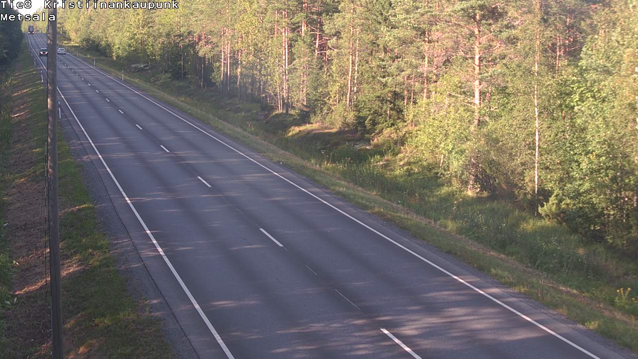 Kelikamerat Kuva Tie 8 Kristiinankaupunki, Metsälä, Kristiinankaupunki, Pohjanmaa