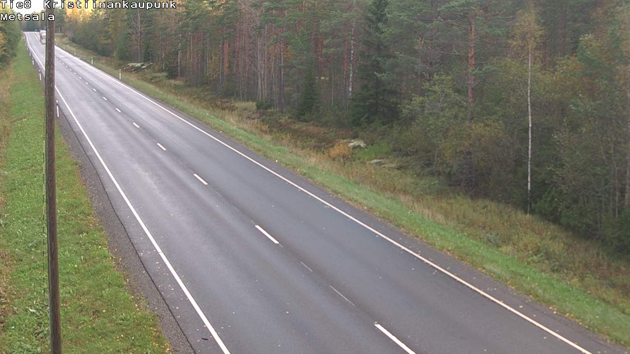 Weather Camera Image Väg 8 Kristinestad, Ömossa, Kristiinankaupunki, Pohjanmaa