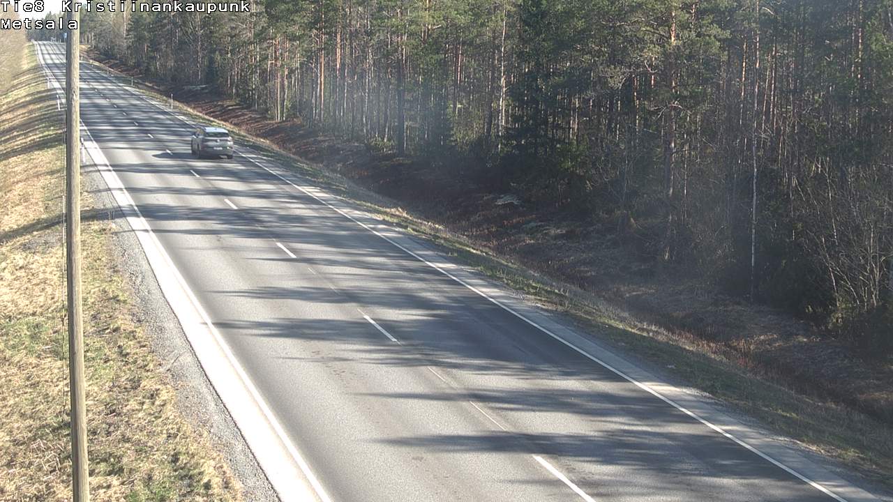 Weather Camera Image Väg 8 Kristinestad, Ömossa, Kristiinankaupunki, Pohjanmaa