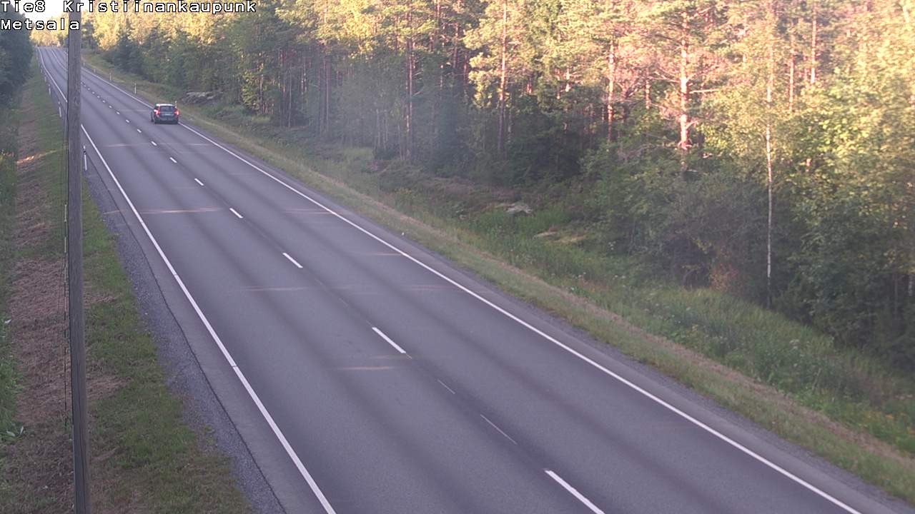 Kelikamerat Kuva Tie 8 Kristiinankaupunki, Metsälä, Kristiinankaupunki, Pohjanmaa