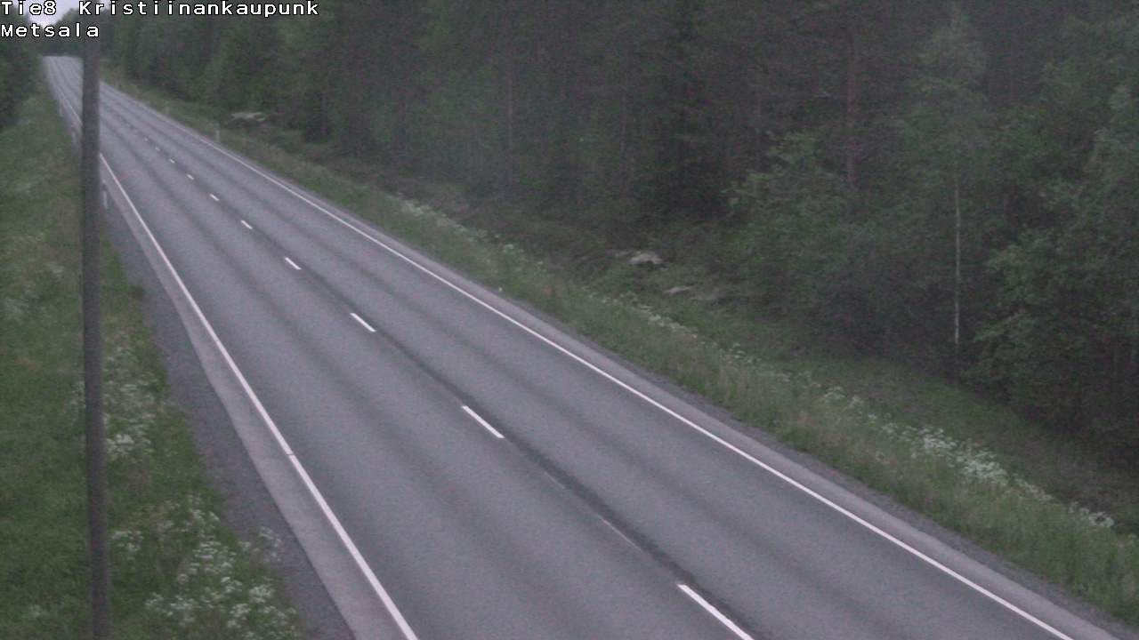 Kelikamerat Kuva Tie 8 Kristiinankaupunki, Metsälä, Kristiinankaupunki, Pohjanmaa