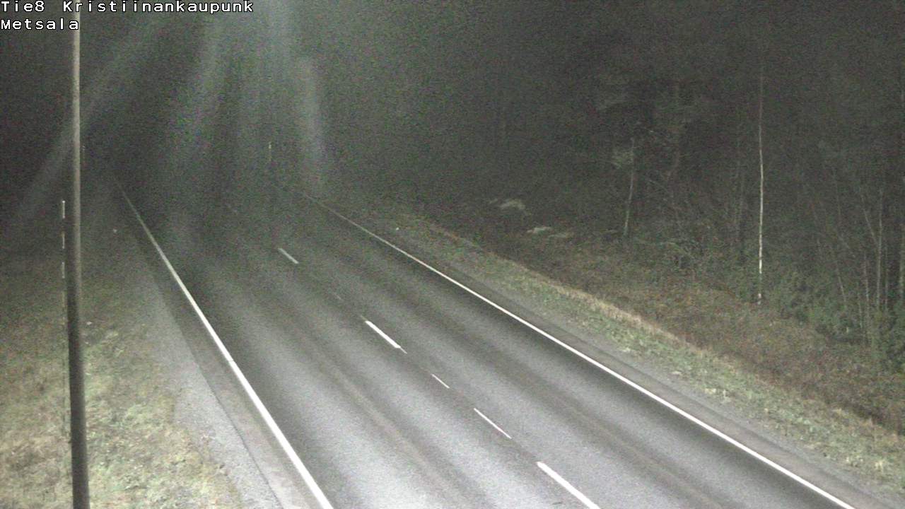 Weather Camera Image Väg 8 Kristinestad, Ömossa, Kristiinankaupunki, Pohjanmaa