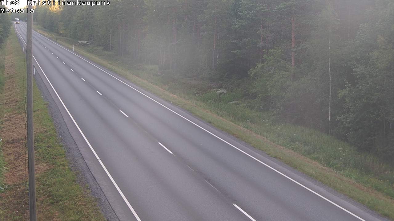 Kelikamerat Kuva Tie 8 Kristiinankaupunki, Metsälä, Kristiinankaupunki, Pohjanmaa