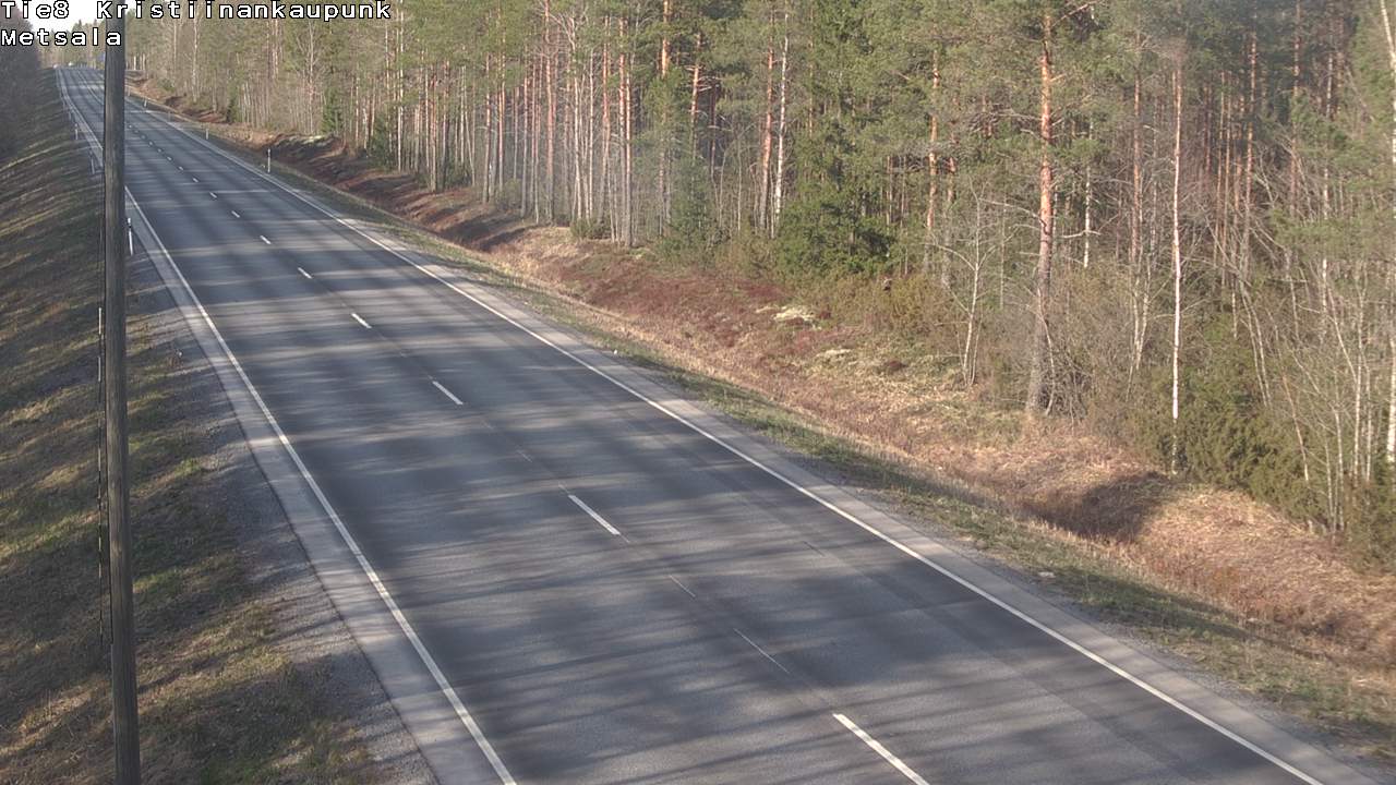 Weather Camera Image Väg 8 Kristinestad, Ömossa, Kristiinankaupunki, Pohjanmaa