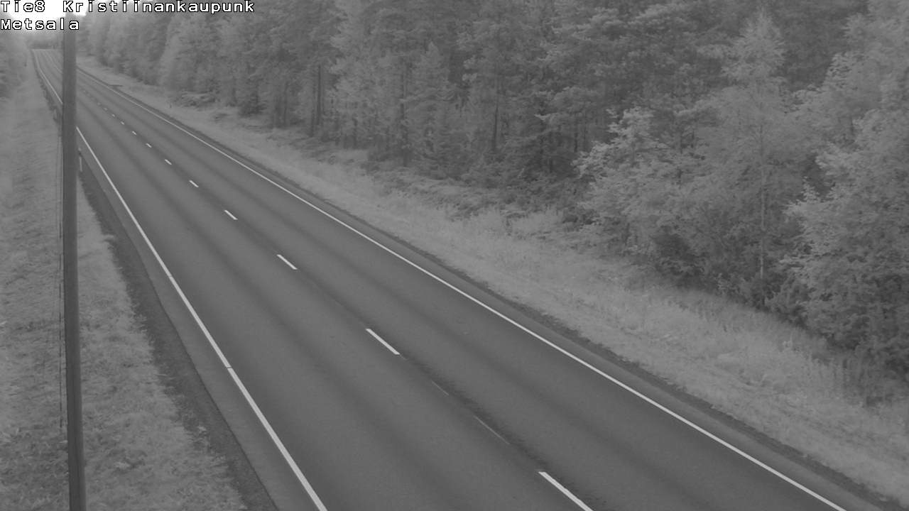 Weather Camera Image Road 8 Kristiinankaupunki Metsälä, Kristiinankaupunki, Pohjanmaa