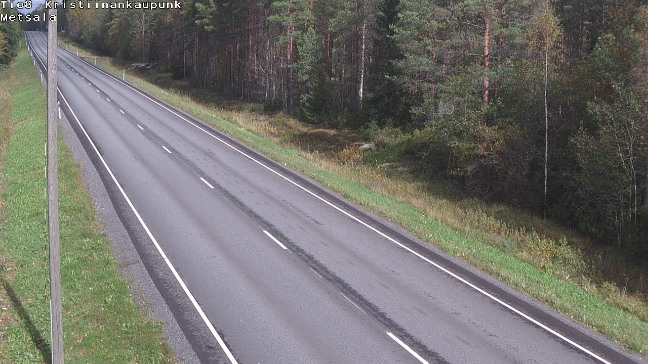 Kelikamerat Kuva Tie 8 Kristiinankaupunki, Metsälä, Kristiinankaupunki, Pohjanmaa