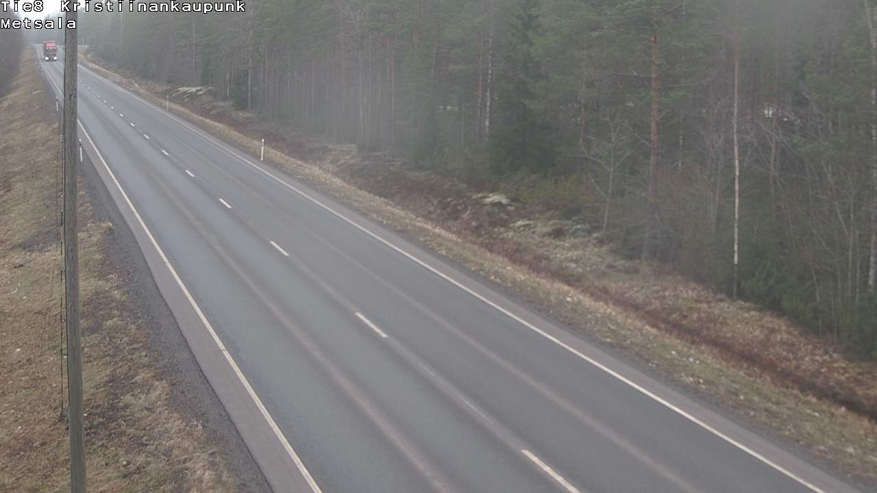 Kelikamerat Kuva Tie 8 Kristiinankaupunki, Metsälä, Kristiinankaupunki, Pohjanmaa