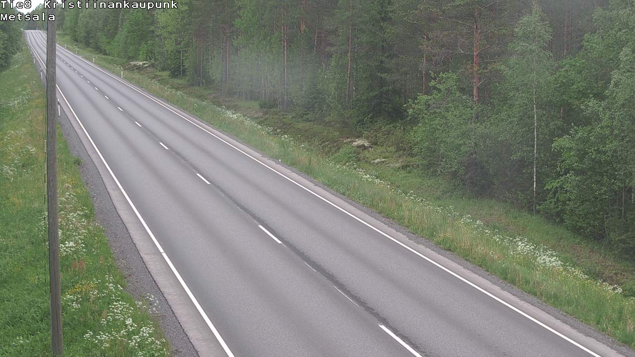 Kelikamerat Kuva Tie 8 Kristiinankaupunki, Metsälä, Kristiinankaupunki, Pohjanmaa