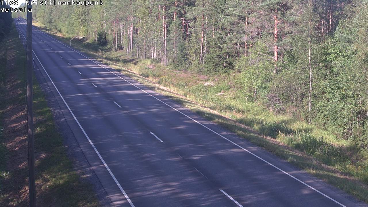Kelikamerat Kuva Tie 8 Kristiinankaupunki, Metsälä, Kristiinankaupunki, Pohjanmaa