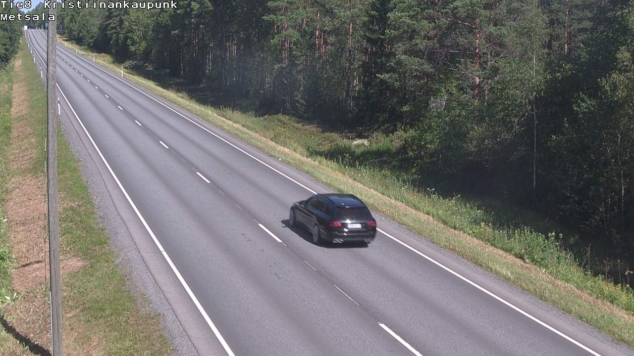 Kelikamerat Kuva Tie 8 Kristiinankaupunki, Metsälä, Kristiinankaupunki, Pohjanmaa