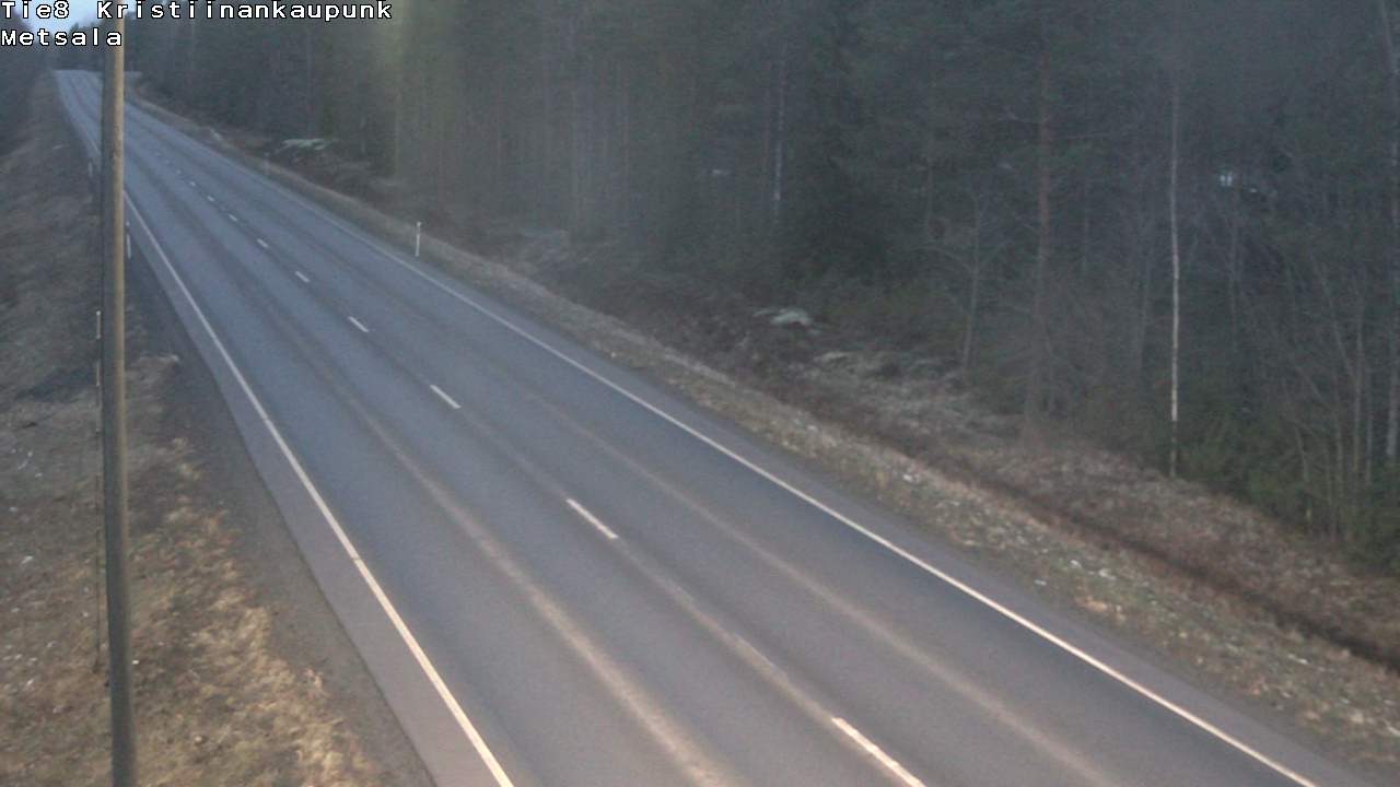 Kelikamerat Kuva Tie 8 Kristiinankaupunki, Metsälä, Kristiinankaupunki, Pohjanmaa