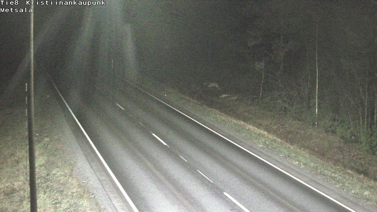 Weather Camera Image Väg 8 Kristinestad, Ömossa, Kristiinankaupunki, Pohjanmaa