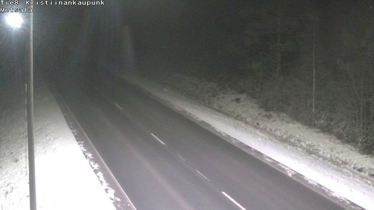 Weather Camera Image Väg 8 Kristinestad, Ömossa, Kristiinankaupunki, Pohjanmaa