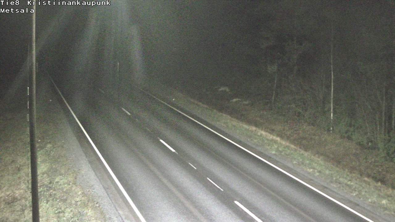 Weather Camera Image Väg 8 Kristinestad, Ömossa, Kristiinankaupunki, Pohjanmaa
