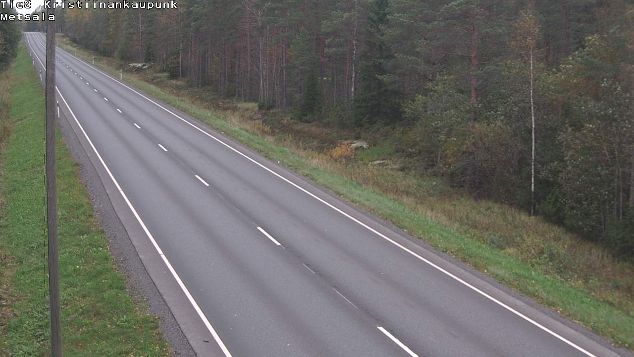 Kelikamerat Kuva Tie 8 Kristiinankaupunki, Metsälä, Kristiinankaupunki, Pohjanmaa