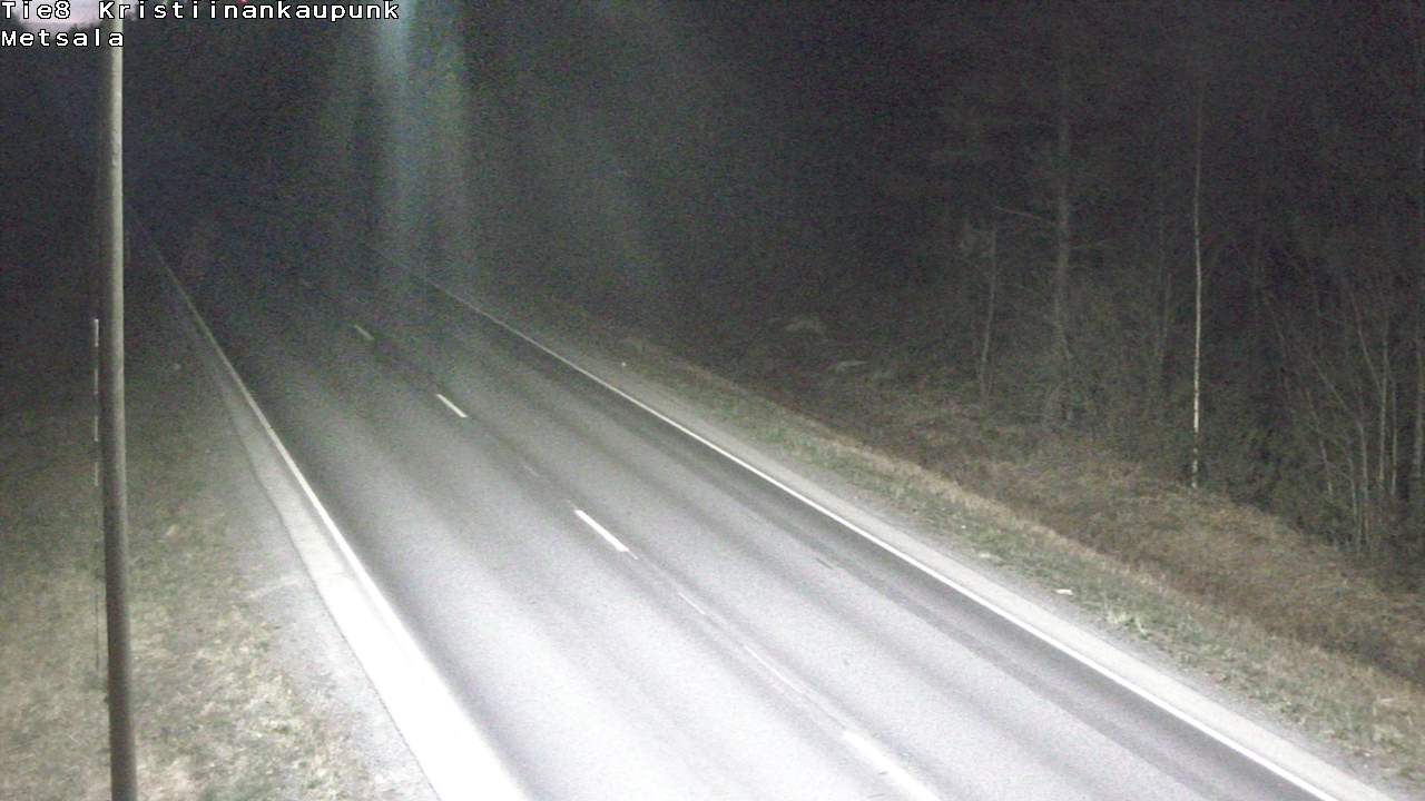 Weather Camera Image Väg 8 Kristinestad, Ömossa, Kristiinankaupunki, Pohjanmaa