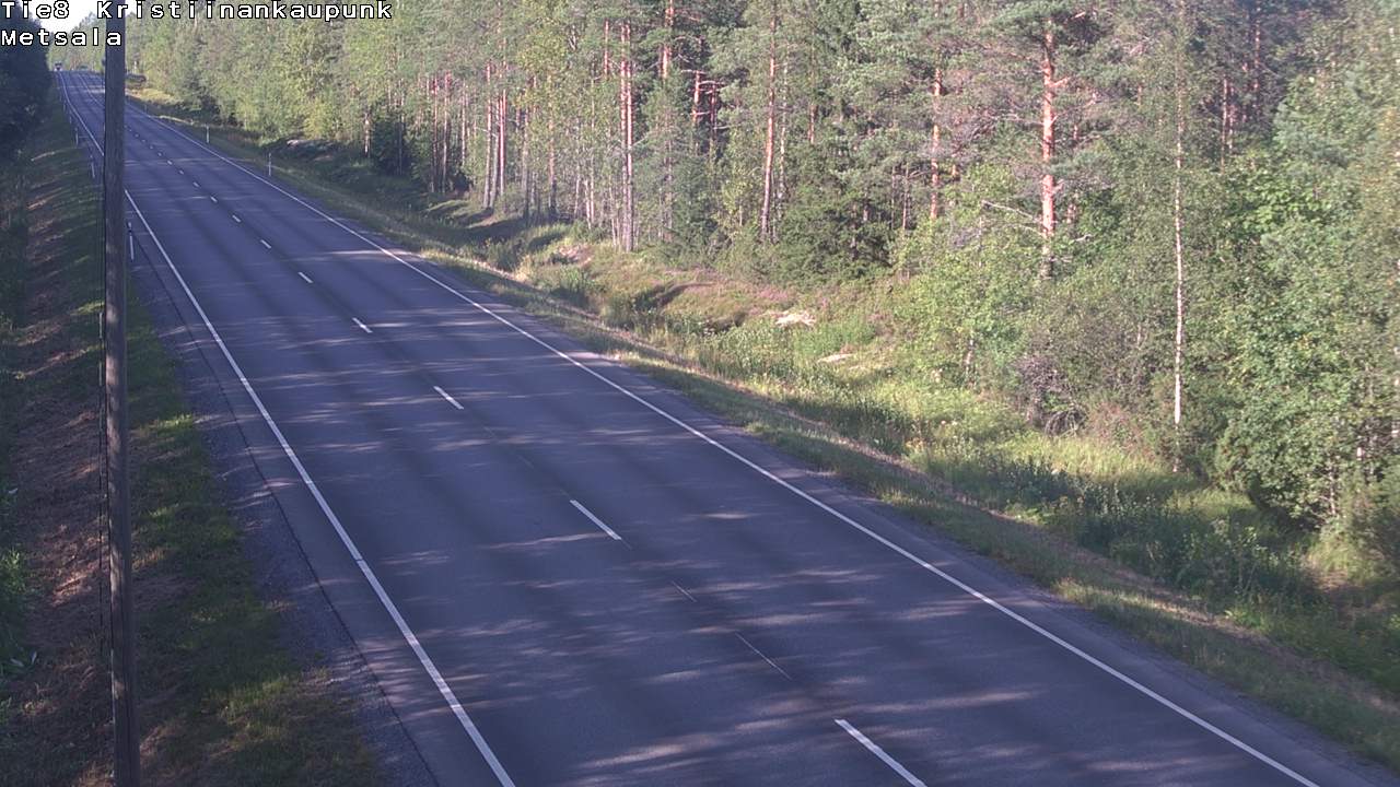 Kelikamerat Kuva Tie 8 Kristiinankaupunki, Metsälä, Kristiinankaupunki, Pohjanmaa